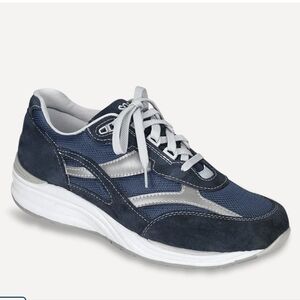 SAS Journey Mesh Lace Up Sneaker Blue Mens 8.5M